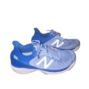 New Balance Size 7.5 Blue White Lightweight VGUC W860V11 Like New Running Shoes